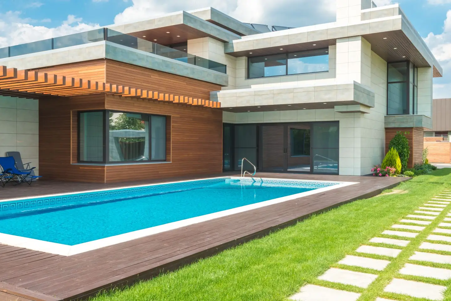 Swimming pool built in Hazelgrove, NSW